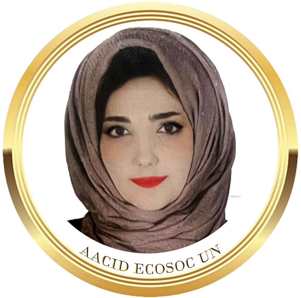 الدكتورة اسراء فاضل أمين / سفيرة النوايا الحسنة / جمهورية العراق